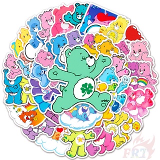 50Pcs/Set ❉ Care Bears Series 01 สติ๊กเกอร์ ❉ Cartoon DIY Fashion Mixed Luggage Laptop Skateboard Waterproof Doodle Decals สติ๊กเกอร์