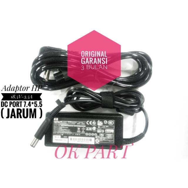 Original HP Compaq Presario CQ40 CQ41 CQ42 CQ43 CQ35 430 431 G4 อะแดปเตอร์ชาร์จแล็ปท็อป 18.5V-3.5A