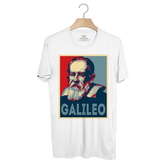 BP369 เสื้อยืด นักฟิสิกส์ : Galileo Galilei