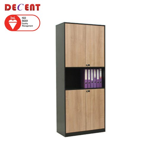 STABLE ตู้เอกสารไม้ ทรงสูง รุ่น WS-SF-03 ขนาด 80x40x198 ซม.