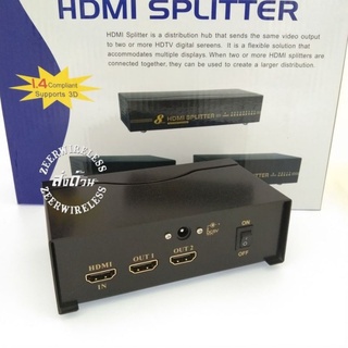 CKL HD-92 HDMI Splitter 2 Port 1.4 Compliant Support up to 1080P Resolutions Support 3D