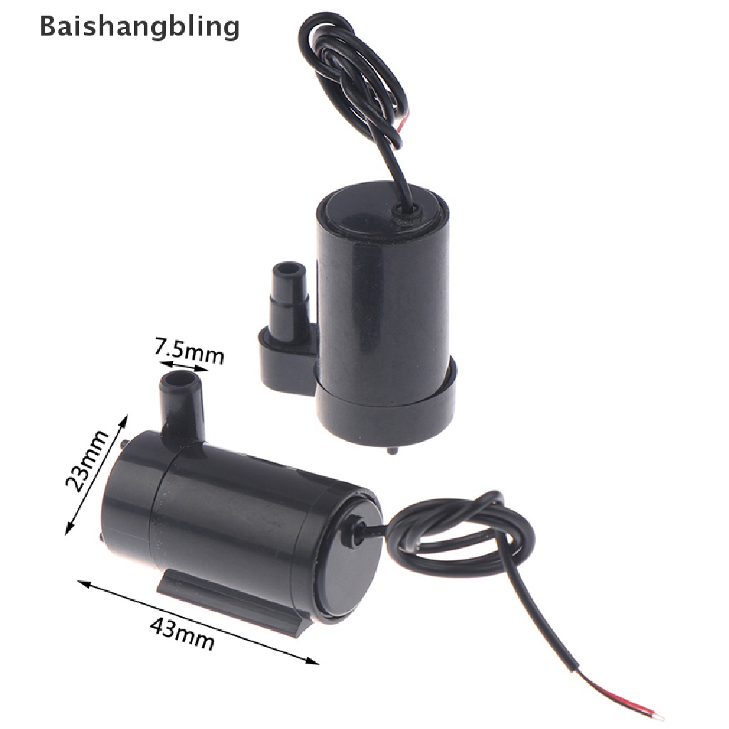 BSBL DC 5-12V Low Noise Brushless Motor Pump 3L/Min Mini Micro Submersible Water Pump BL