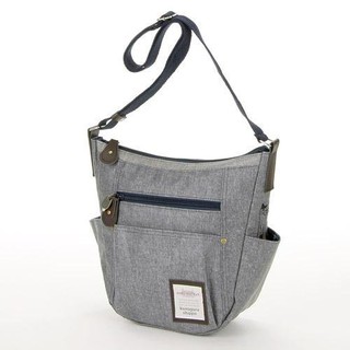 Lulugift Neko Maruke Kusuguru Shippo Sling Bag Zipper สลิงถุงซิป - Blue สีน้ำเงิน