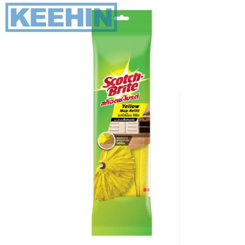 เยลโล่ม็อบ รีฟิล 3M 7x9 นิ้ว Scotch-Brite Yellow Mop Refill 3M 7x9 inch