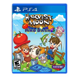 Harvest Moon Mad Dash ( US ENG ) - PS4 &amp; SWITCH ปลูกผักแนวแกล้งกันแบบ Overcooked สินค้าพร้อมส่ง