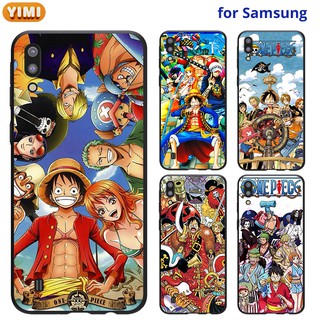 เคส SAMSUNG A24 A14 A34 A54 5G A11 M11 4G 5G A51 A30 A20 A71 A70 A70SS A70 A70S โทรศัพท์มือถือ ลายการ์ตูนลูฟี่ สําหรับ