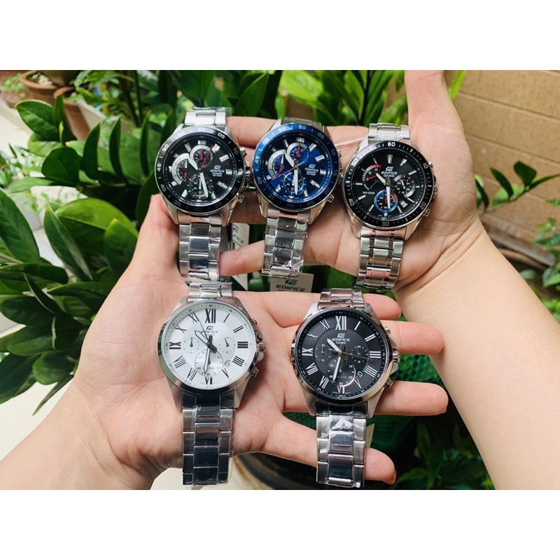 CASIO Edifice นาฬิกาข้อมือผู้ชายรุ่นEFR-552D-1A3 EFv-550D-1A EFV-550D-2A EFv-500D-1A EFV-500D-7A รับ