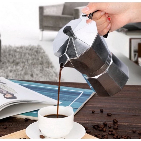แผ่นกรอง MOKA POT อลูมิเนียม สำหรับหม้อต้มกาแฟ Moka pot ขนาด 12 Cup ขนาดเส้นผ่าศูนย์กลาง 80 ซม สำหรับเปลี่ยน ของเดิม ที่