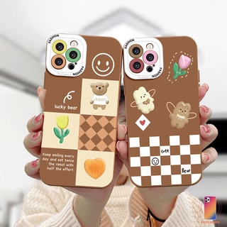 เคสโทรศัพท์มือถือ TPU นิ่ม ปิดด้านหลัง ลายการ์ตูนคู่รักเคสโทรศัพท์มือถือ For IPhone 11 12 13 PRO MAX 6 7 6S 8 Plus X XR XS MAX Se 2020 6SPlus 7Plus 6Plus 8Plus XSMAX เคส