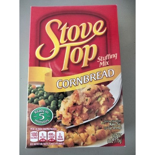 Kraft Stove Top  Stuffing Mix 6Corn Bread สำหรับ ยัดไส้ และเเต่งหน้า อาหาร 170 กรัม