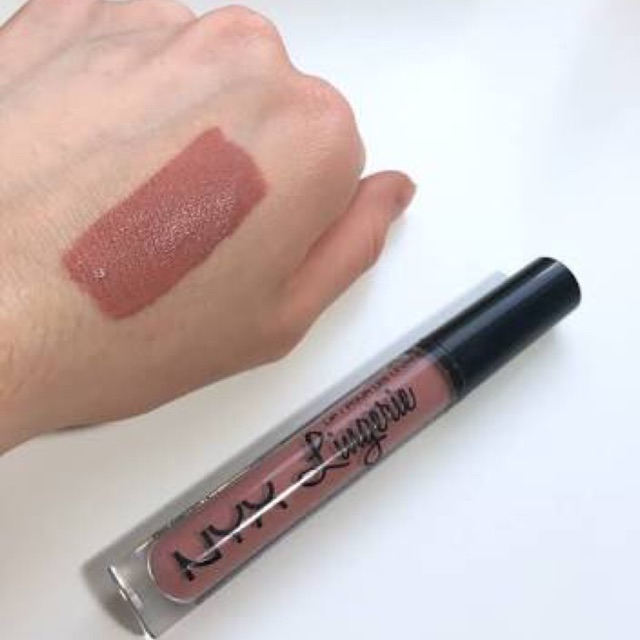 (แท้/พร้อมส่ง) NYX lip lingerine #bedtime flirt
