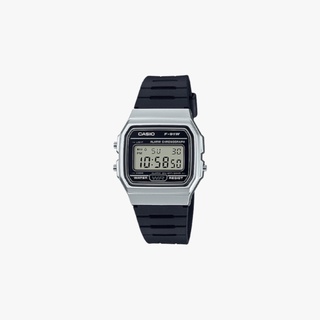 Casio นาฬิกาข้อมือผู้หญิง CASIO Standard Black รุ่น F-91WM-7ADF