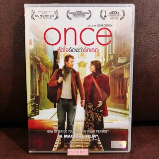 DVD Once (2007) หัวใจร้องว่ารักเธอ (DVD มีเสียงไทย/อังกฤษ มีซับไทย/อังกฤษ)