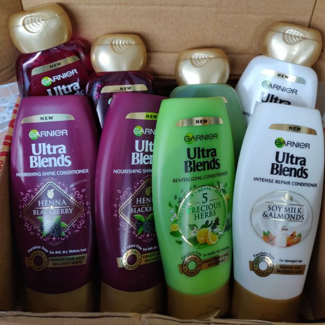 มีเก็บปลายทาง Gernier ultra blends Shampoo + conditioner