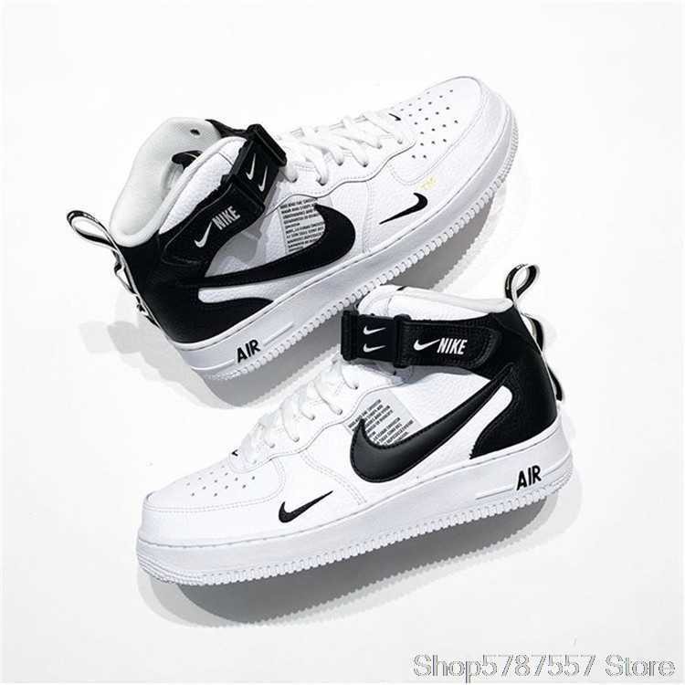 NikeAir Force 1 New arrival men Skateboard shoes Antislip Air