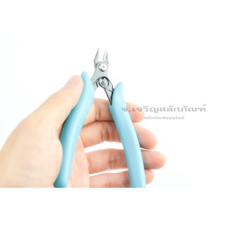 คีมปากเฉียง King TTC Keiba ตัดสายไฟขนาดเล็ก ตัดพลาสติก ตัดลวด ปอกสายไฟ (Flush Cutter) (Wide Jaw Diagonal Cutting Pliers)