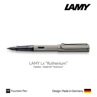 Lamy Lx "Ruthenium" Fountain Pen - ปากกาหมึกซึมลามี่ลักซ์ รุ่นสีรูทีเนียม