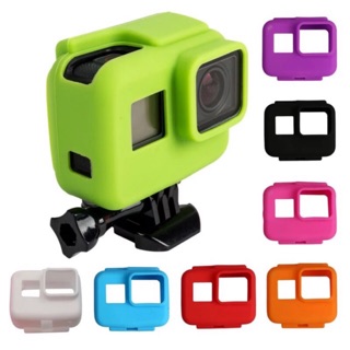 ซิลิโคน Gopro Hero 7 / 6 / 2018 / 5 Silicone (แบบหุ้มเฟรม+หุ้มขอบเลนส์)