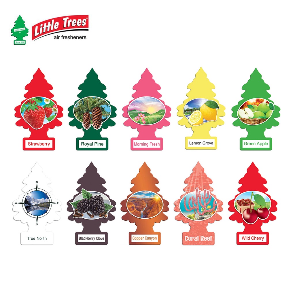 Little Trees แผ่นน้ำหอมปรับอากาศ