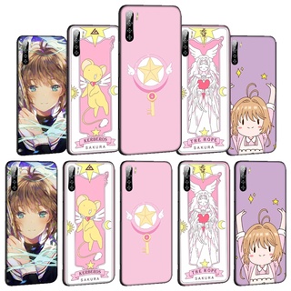 Wr98 ใหม่ เคสโทรศัพท์มือถือ แบบนิ่ม ลายอนิเมะ cardcaptor sakura สําหรับ Samsung Galaxy A9 A8 A7 A6 A8+ A6+ Plus 2018 Quantum 2 M20 M30