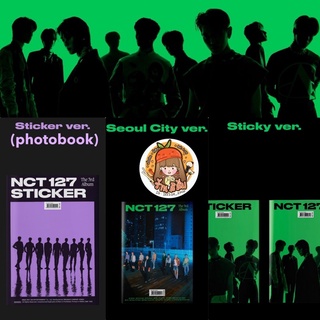 [พร้อมส่ง] อัลบั้ม NCT127 - The 3rd Album &lt; STICKER / SEOUL CITY / STICKY &gt; 🖤💚