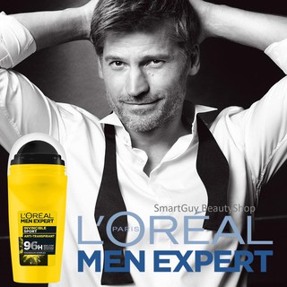 L’Oreal Men Expert Invincible Sport Ultra Absorbing Anti Perspirant 96H Dry Tecnology XXL Roll On 50ml. ผลิตภัณฑ์ระงับกล