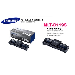 Samsung MLTD119S Laser Toner Cartridge Black (Original)