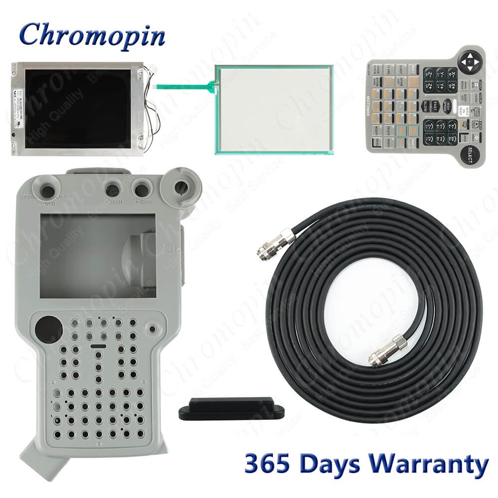 พลาสติกสําหรับ Yaskawa Motoman NKS-001C NKS-001E NKS-005E NX100 เมมเบรน Overlay + แผงหน้าจอสัมผัส + 