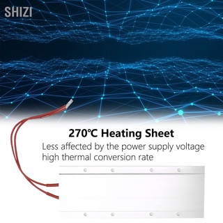 ShiZi แผ่นอลูมิเนียมทําความร้อน Ac220V 270 C เซรามิกแปลงสัญญาณสูง