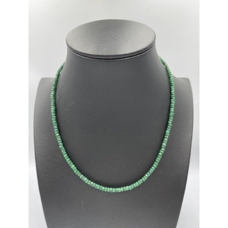 Emerald beads necklace ลูกปัดมรกต