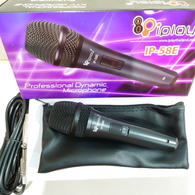 ไมโครโฟน ไมค์สาย แบบต่อสาย iPLAY รุ่น IP-58E #2