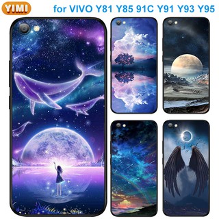 เคส VIVO Y27 Y78 y36 Y35 Y22 Y22s Y31 Y51 Y53S Y76 Y77 Y91C Y1S Y52 Y72 Pro 4G 5G V2247 V2249 1820 V2271A มือถือเคสโทรศัพท์มือถือลายการ์ตูนสําหรับ