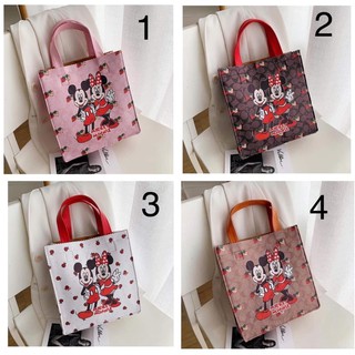 🌼พร้อมส่ง🌼กระเป๋าแฟชั่นมิกกี้ กระเป๋ามิกกี้ กระเป๋าถือ กระเป๋าถือ แฟชั่น พร้อมส่ง (มีบริการเก็บเงินปลายทาง)