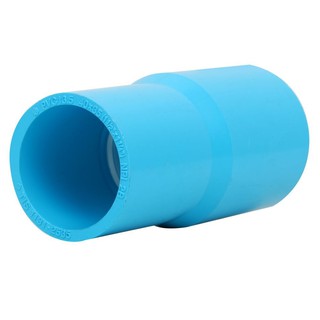 Joints REDUCING SOCKET PVC SCG 1 1/2"X1 1/4" LIGHT BLUE Pipe fitting Water supply system ข้อต่อ ข้อต่อตรงลด-หนา SCG 1 1/