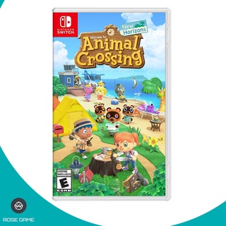 สินค้ามือ1 Nintendo switch ANIMAL CROSSING: NEW HORIZONS [US-ASIA] english นินเทนโด้ สวิตช์ แผ่นเกม