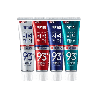 (แท้ / พร้อมส่ง) ยาสีฟันเกาหลี MEDIAN DENTAL IQ Tartar Care toothpaste 93% 120 g ขจัดคราบหินปูนฟอก แท้นำเข้าเกาหลี