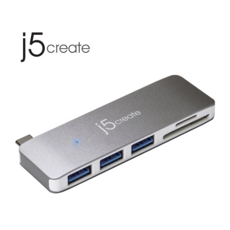 J5Create USB-C 5-in-1 UltraDrive Mini Dock USB TYPE-C JCD348