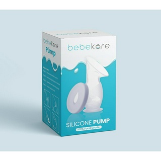 bebekare - PUMP Silicone Breast Pump, Milk Collector - กรวยปั้มนมซิลิโคน มาพร้อมฝาปิด