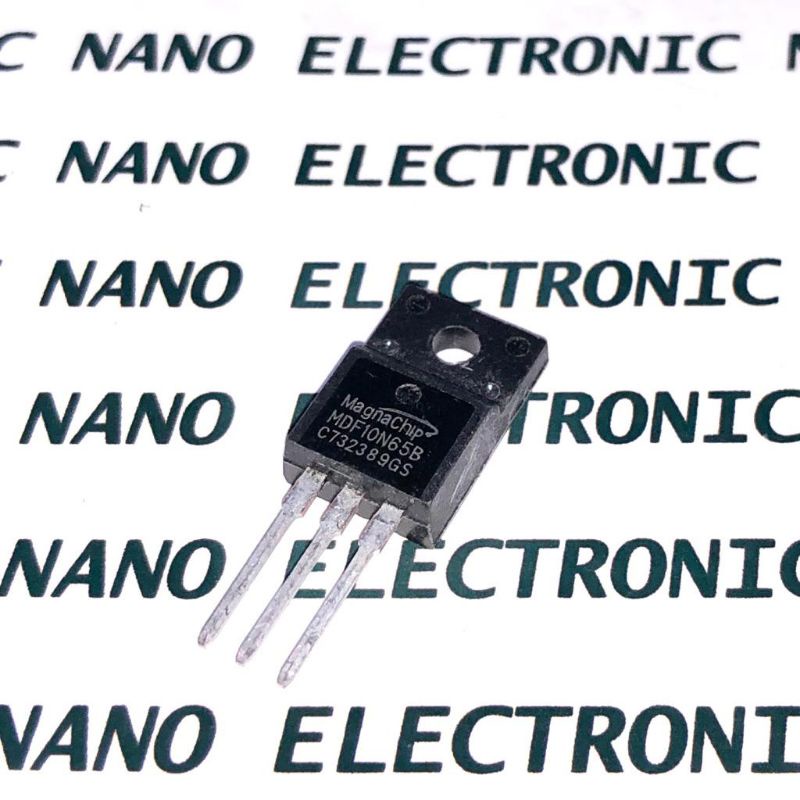 ทรานซิสเตอร์ MOSFET MDF10N65B MDF10N65 MDF 10N65 B TO-220F