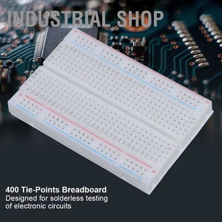 แผงวงจรทดสอบวงจรขนมปัง 400 จุด Solderless นํามาใช้ใหม่ได้