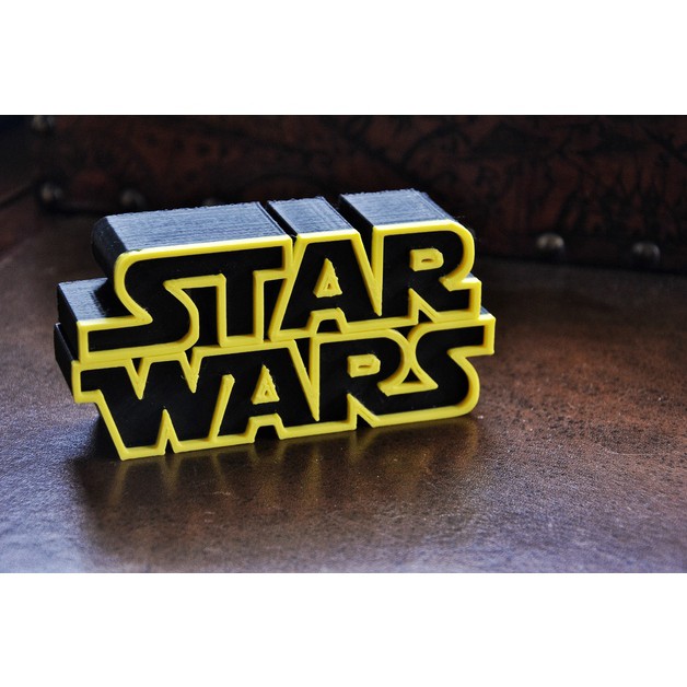โลโก้ Star Wars (ตกแต่งโต๊ะ 3 มิติ)
