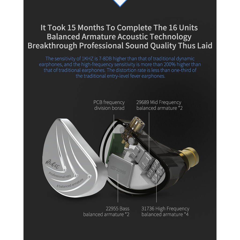 QDC Anole V14 10 Balanced Armature + 4 EST Flagship In-Ear Monitors IE Hifigo 499121 700x700
