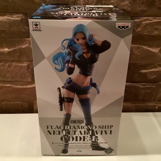 🇯🇵Figure Onepiece Flag Diamond Ship Nafeltari Vivi Code:B
