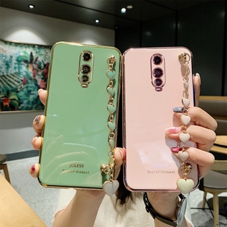 เคสโทรศัพท์มือถือ ลายหัวใจ 6D พร้อมสายคล้องมือ สําหรับ SAMSUNG A22 A72 A52 A32 A01 A02 A02S A11 A12 A21 A21S A31 A51 A71 A70 A10 A20 A30 A50 A10S A20S A30S A50S A7 A8 2018