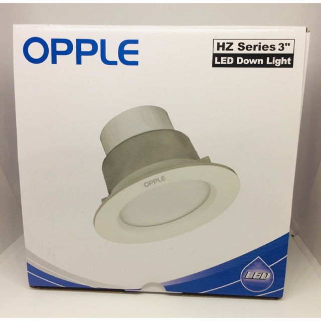 OPPLE ดาวน์ไลท์ ฝังฝ้า LED 3.5” 5W แสงคลูไวท์ 4000K