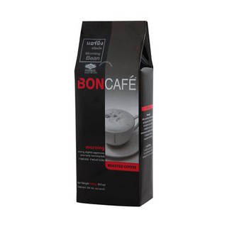 กาแฟชนิดเม็ด มอร์นิ่ง 250 กรัม บอนกาแฟ Morning coffee granules 250 grams Boncafe