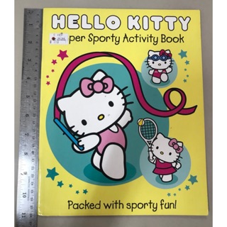 [โล๊ะ] หนังสือภาษาอังกฤษ กิจกรรม Kitty Super Sport Activity Book