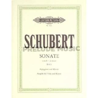 (Violin) Schubert: Arpeggione Sonata in A minor D821 (EP9114)