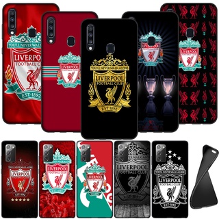 เคสโทรศัพท์ซิลิโคน แบบนิ่ม ลายโลโก้ฟุตบอล Liverpool สําหรับ OPPO A92 A72 A52 A39 A57 A83 A1 A77 F3 R9S