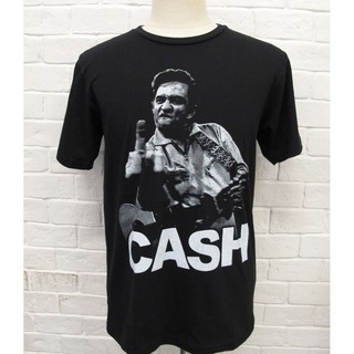 เสื้อวง Johnny Cash T-shirtสามารถปรับแต่งได้